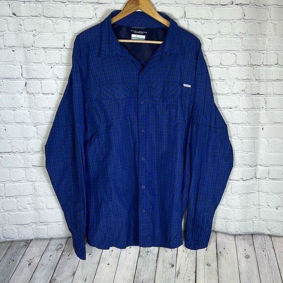 Columbia Other - Columbia Men’s Silver Ridge Plaid Long Sleeve Fishing Shirt XL Omni Shade